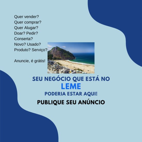 Seu Negócio está no Leme? – Tem Cliente Procurando! Anuncie! - Imagem1